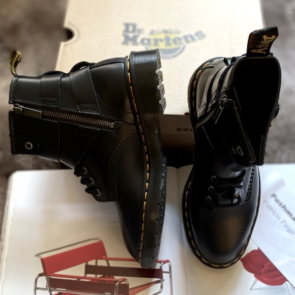 Dr. Martens Cristofor Leather Moto Boot (Women) - Picture 9 of 16